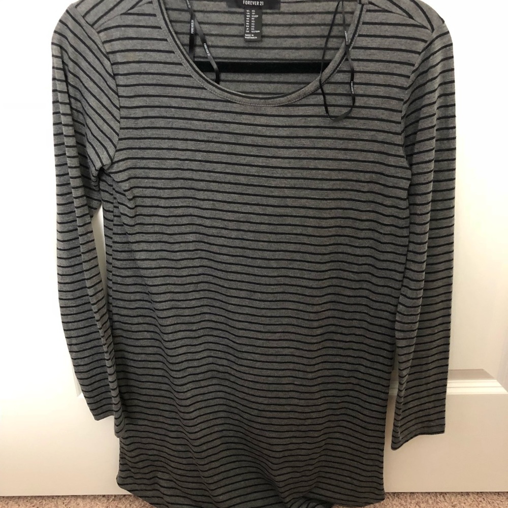 Forever 21 striped T-shirt dress